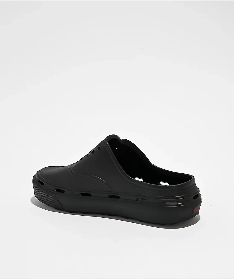 Vans Authentic Black Mule Sandals