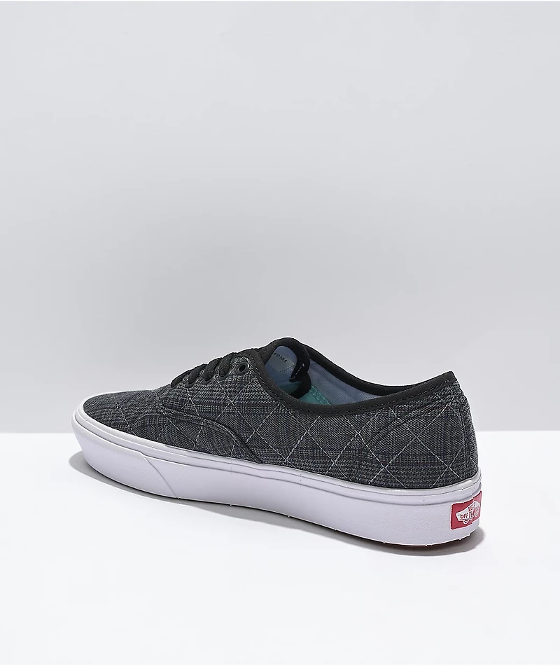 Vans Authentic ComfyCush Quilted Suiting Skate Shoes