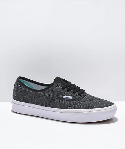 Vans Authentic ComfyCush Quilted Suiting Skate Shoes