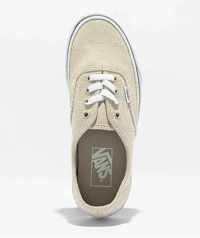 Vans Authentic Corduroy French Oak Skate Shoes
