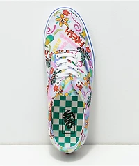 Vans Authentic Dazzling Blue & White Skate Shoes