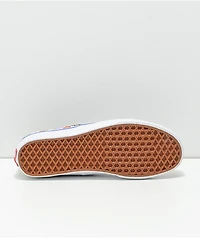Vans Authentic Dazzling Blue & White Skate Shoes