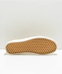 Vans Authentic Eco Theory Mustard Gold & True White Skate Shoes