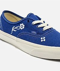 Vans Authentic Embroidery Blue & Marshmallow Shoes