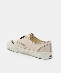Vans Authentic Embroidery Creme & Black Shoes