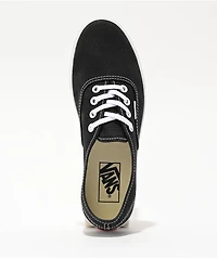 Vans Authentic Lowpro Black & White Skate Shoes