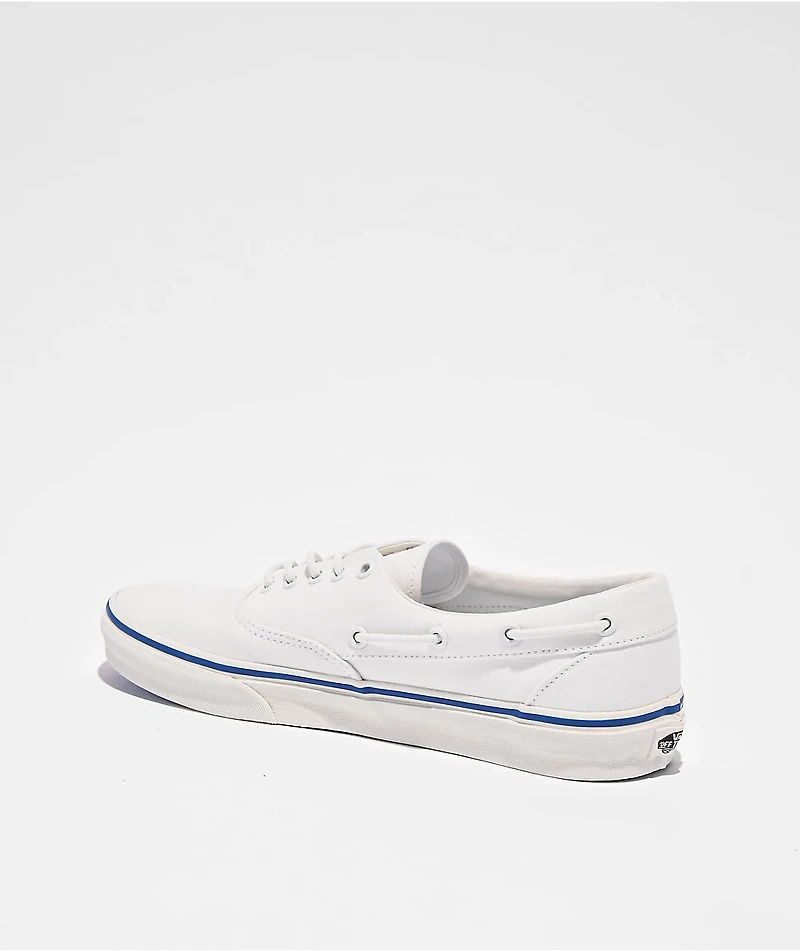 Vans Authentic Marshmallow White Boat Shoes