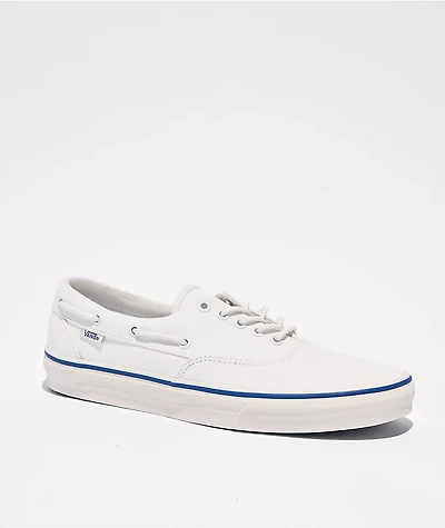 Vans Authentic Marshmallow White Boat Shoes