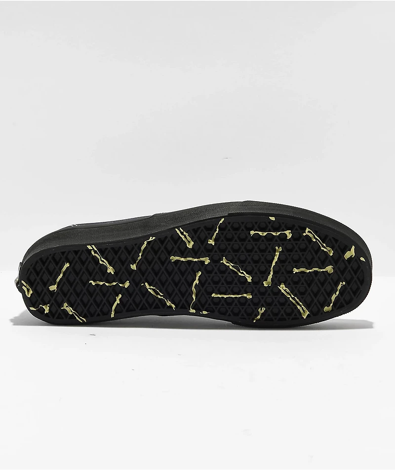 Vans Authentic Midnight Shift Black Skate Shoes