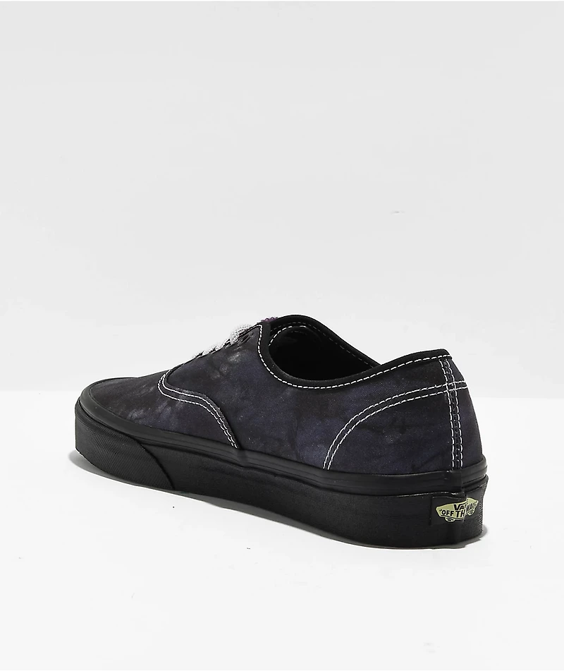 Vans Authentic Midnight Shift Black Skate Shoes