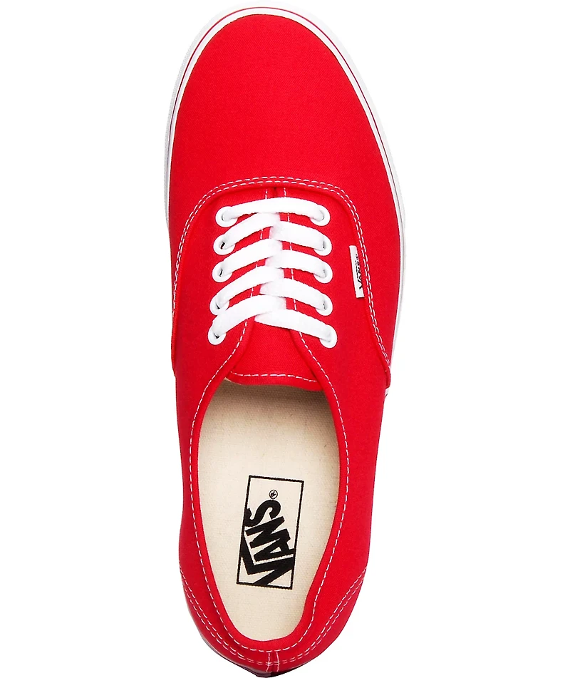 Vans Authentic Red Skate Shoes