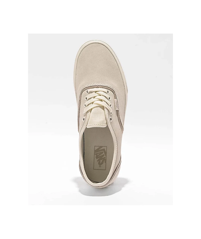 Vans Authentic Silver White & Skate Shoes