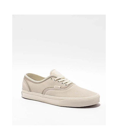 Vans Authentic Silver White & Skate Shoes