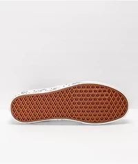 Vans Authentic Unidentified U-Paint White Skate Shoes