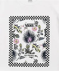 Vans Border Floral White Oversized T-Shirt