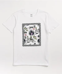 Vans Border Floral White Oversized T-Shirt