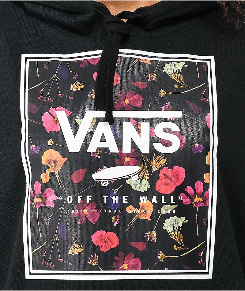 Vans Boxed Floral Black Hoodie
