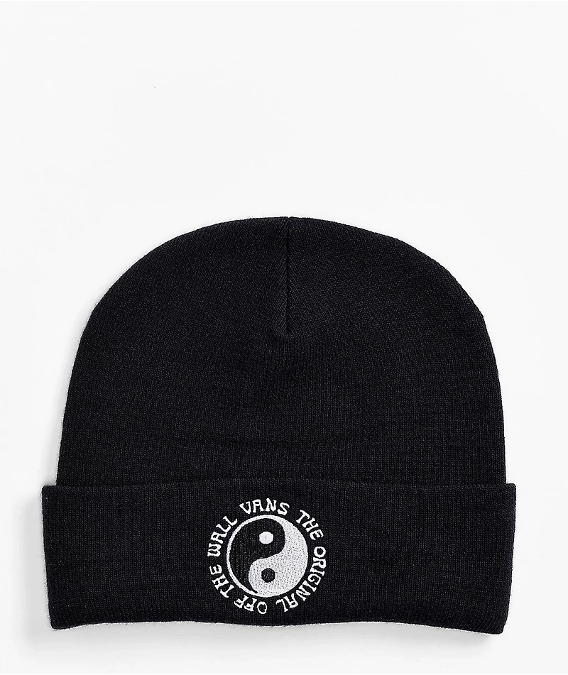 Vans Breaking Rules Yin Yang Black Beanie