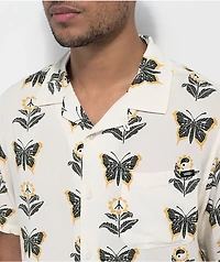 Vans Brink Cream Short Sleeve Button Up Shirt