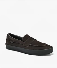 Vans Brown Suede Loafer Skate Shoes