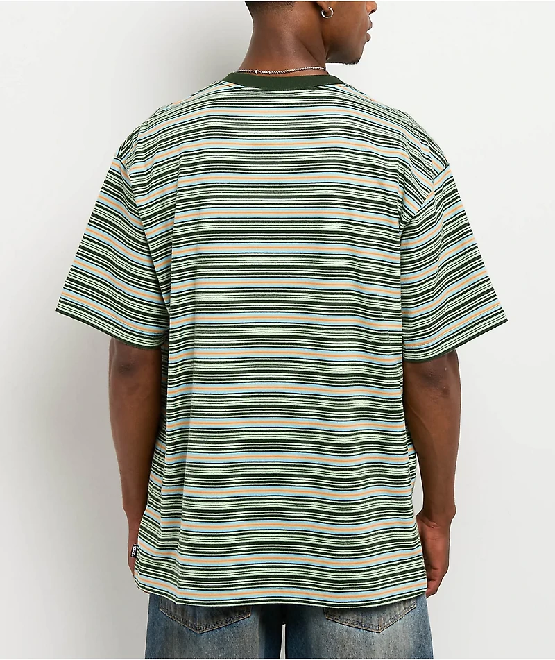 Vans Cameron Grey Mint Green Knit T-Shirt