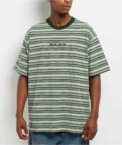 Vans Cameron Grey Mint Green Knit T-Shirt