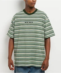 Vans Cameron Grey Mint Green Knit T-Shirt