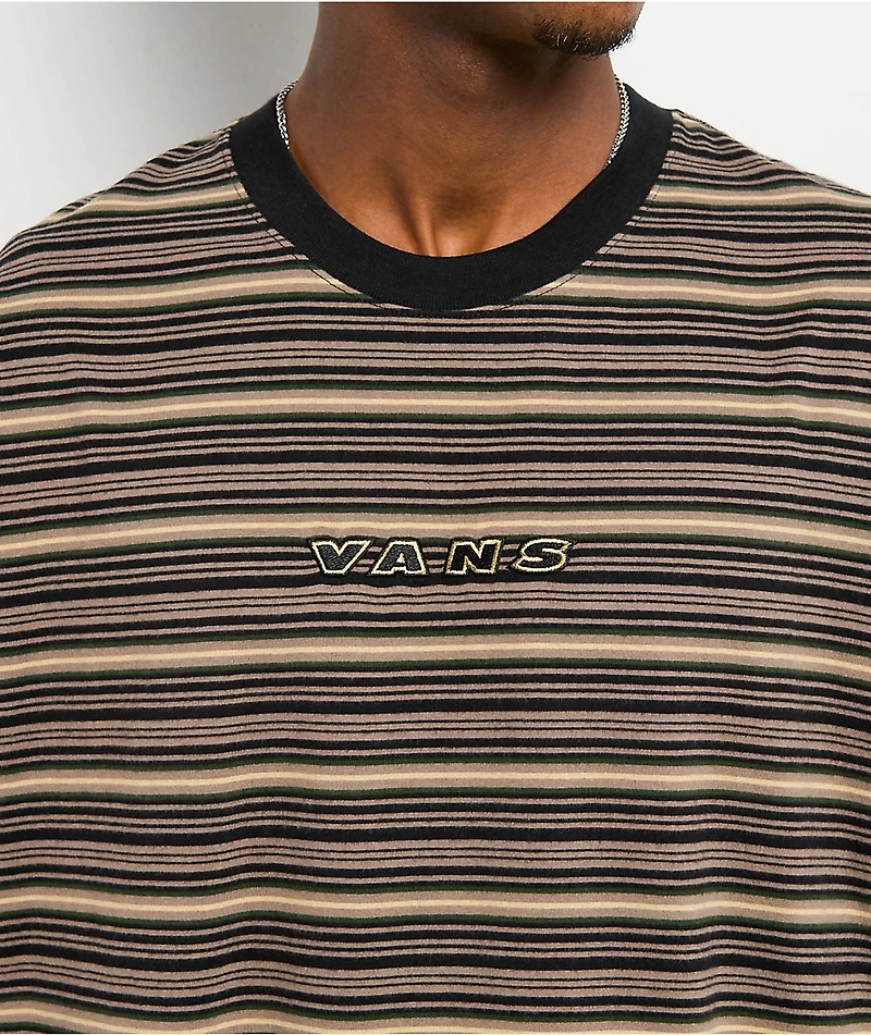 Vans Cameron Walnut Brown Knit T-Shirt