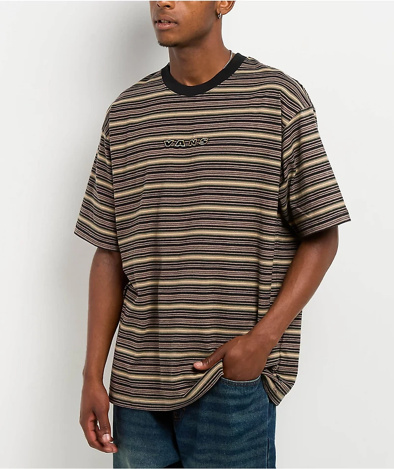Vans Cameron Walnut Brown Knit T-Shirt