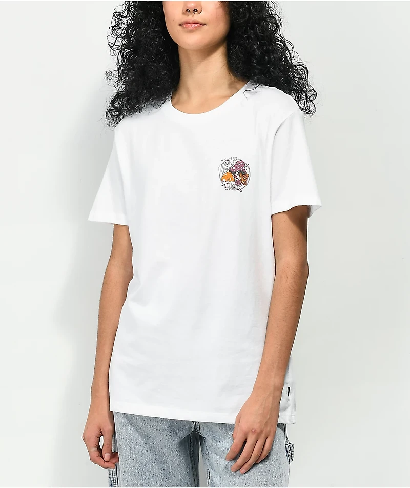 Vans Capped Mushroom White T-Shirt