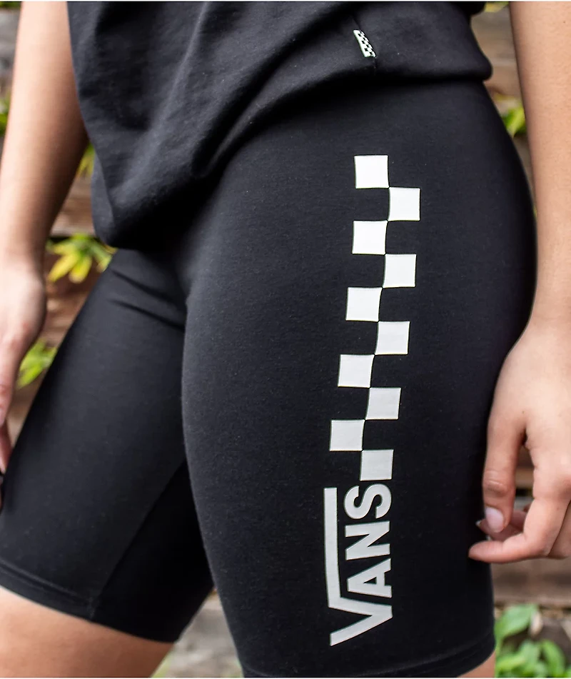 Vans Chalkboard Black Bike Shorts