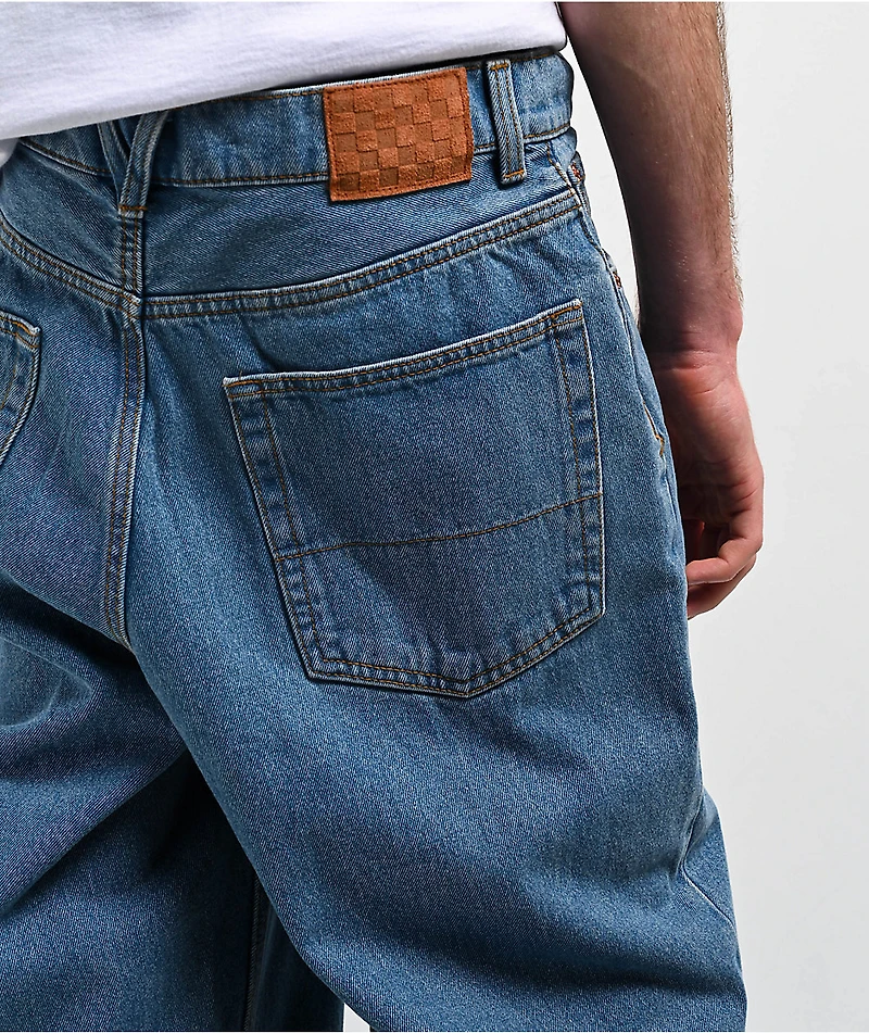 Vans Check-5 Stonewash Blue Denim Skate Jeans