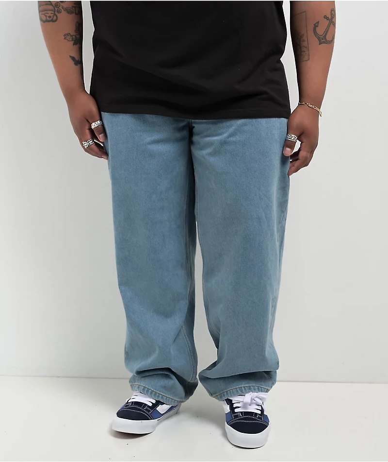 Vans Check-5 Stonewash Blue Denim Skate Jeans