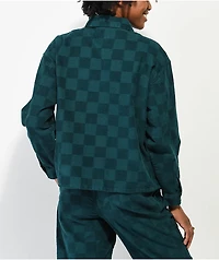 Vans Check It Out Teal Corduroy Shirt Jacket