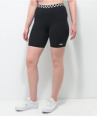 Vans Checkered Black Bike Shorts