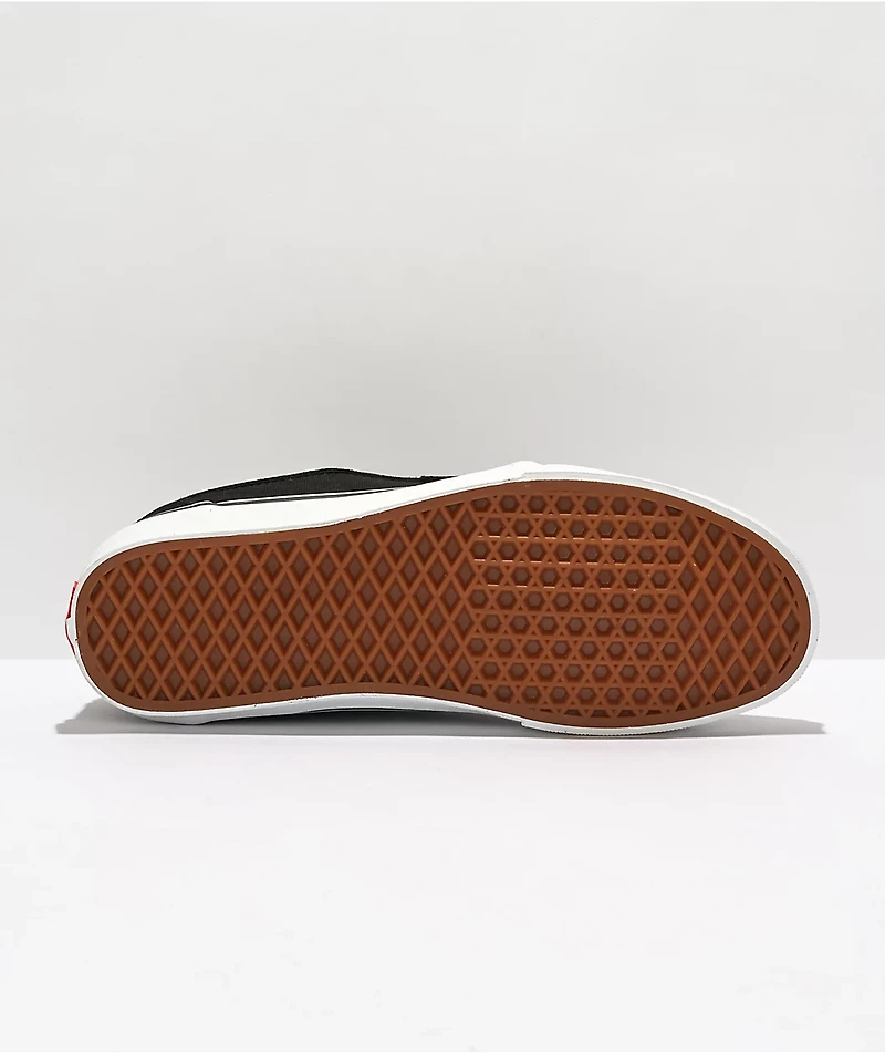 Vans Chukka Low Black & White Suede Skate Shoes