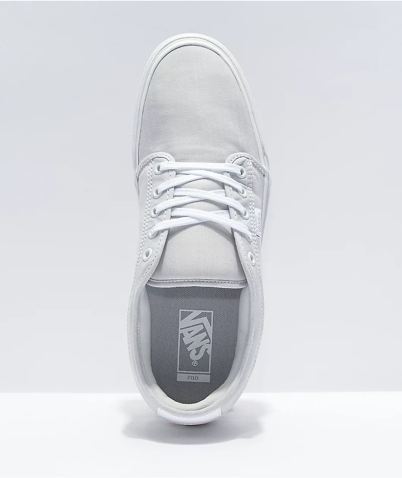 Vans Chukka Low Chambray Grey & White Skate Shoes