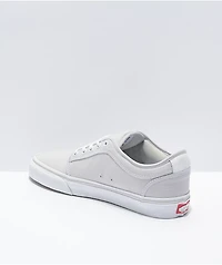 Vans Chukka Low Chambray Grey & White Skate Shoes
