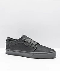 Vans Chukka Low Dark Grey Canvas & Pewter Skate Shoes