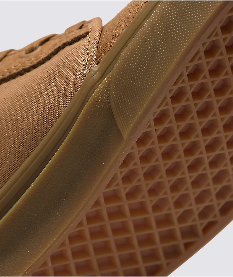Vans Chukka Low Light Brown & Gum Skate Shoes