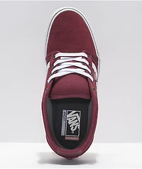 Vans Chukka Low Side Stripe Port Royale & White Skate Shoes