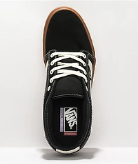 Vans Chukka Low Sidestripe Black & Gum Skate Shoes