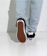 Vans Chukka Push Black & White Skate Shoes