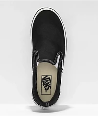 Vans Classic Black & White Slip On Stackform Skate Shoes