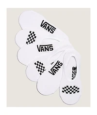 Vans Classic Canoodle White 3 Pack No Show Socks