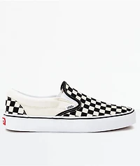 Vans Classic Slip-On Black & White Checkered Skate Shoes