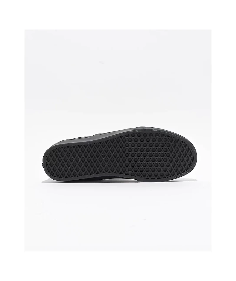 Vans Classic Slip-On Checkerboard White & Black Skate Shoes