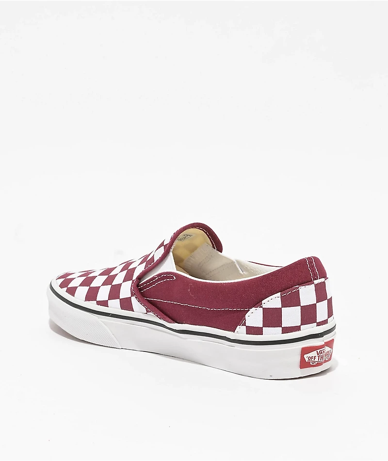 Vans Classic Slip-On Color Theory Rhododendron Skate Shoes