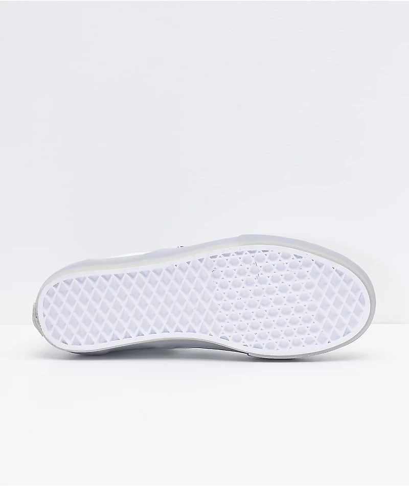 Vans Classic Slip-On Glow-In-The-Dark Skate Shoes