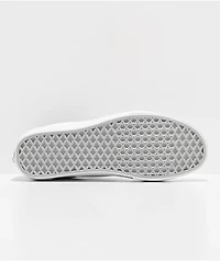 Vans Classic Slip-On Monochromatic True White Skate Shoes